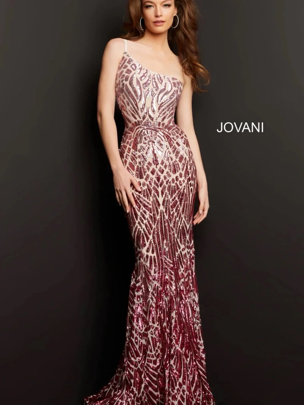 NWT Jovani 06469 Sequin gown - Picture 4 of 5